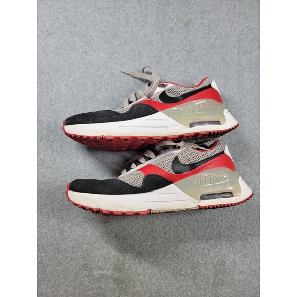 Nike Shoes Womens 8.5 White Red College Air Max Ohio State Systm DZ7741-001 - Picture 12 of 16